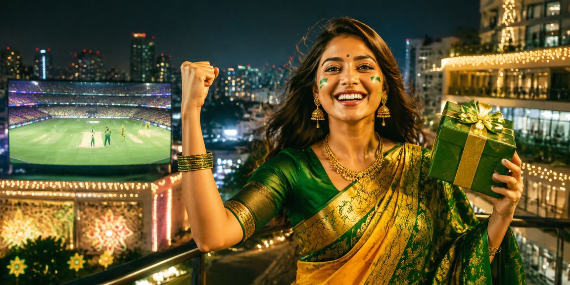 পহেলা বৈশাখে ঢাকায় মোবাইলে ক্রিকেট বেটিং উপভোগ করছেন একজন ব্যবহারকারী